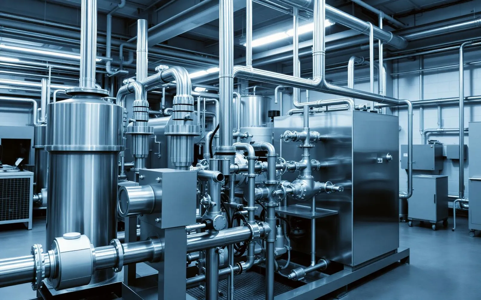 Process skid, stainless
